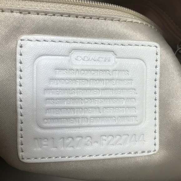 COACH KRISTIN 22744 Satchel HandBag Purse+Wristlet - Picture 8 of 12